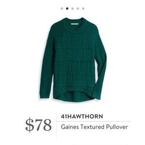 Stitch Fix 41 Hawthorn Gaines Textured Pullover